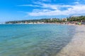 Plage du Ponteil, Antibes, Cote D`Azur, France Royalty Free Stock Photo